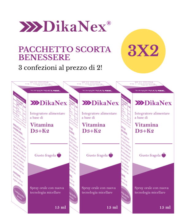 DikaNex Pacchetto Scorta Benessere 3x2
